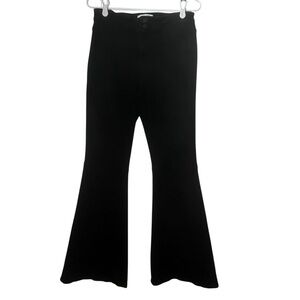 Black Flare High Rise Pants from Lovervet by Vervet Size 30